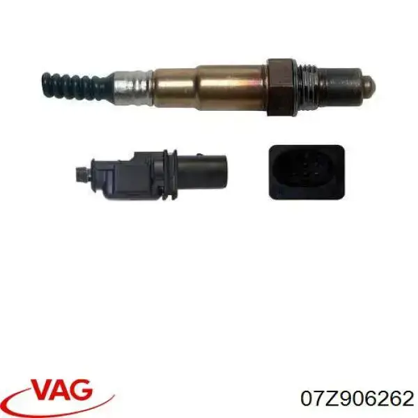 Купить 07Z906262 VAG Лямбда-зонд, датчик кислорода после катализатора левый