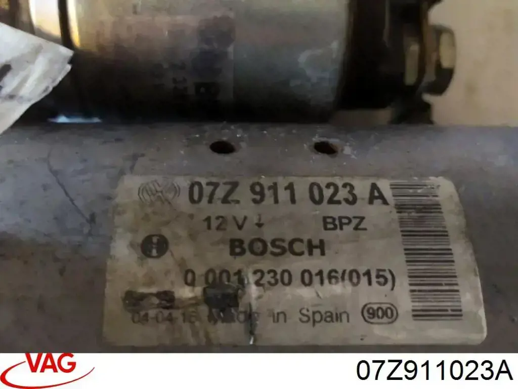 Купить 07Z911023AX VAG Стартер