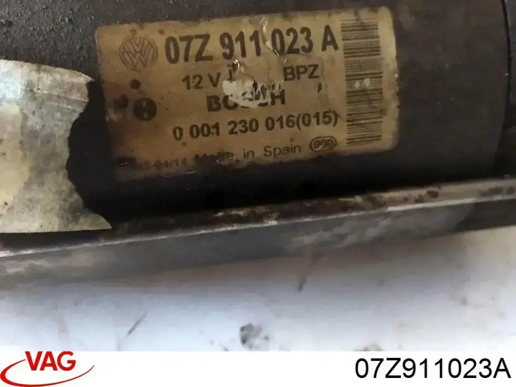 Купить 07Z911023A VAG Стартер