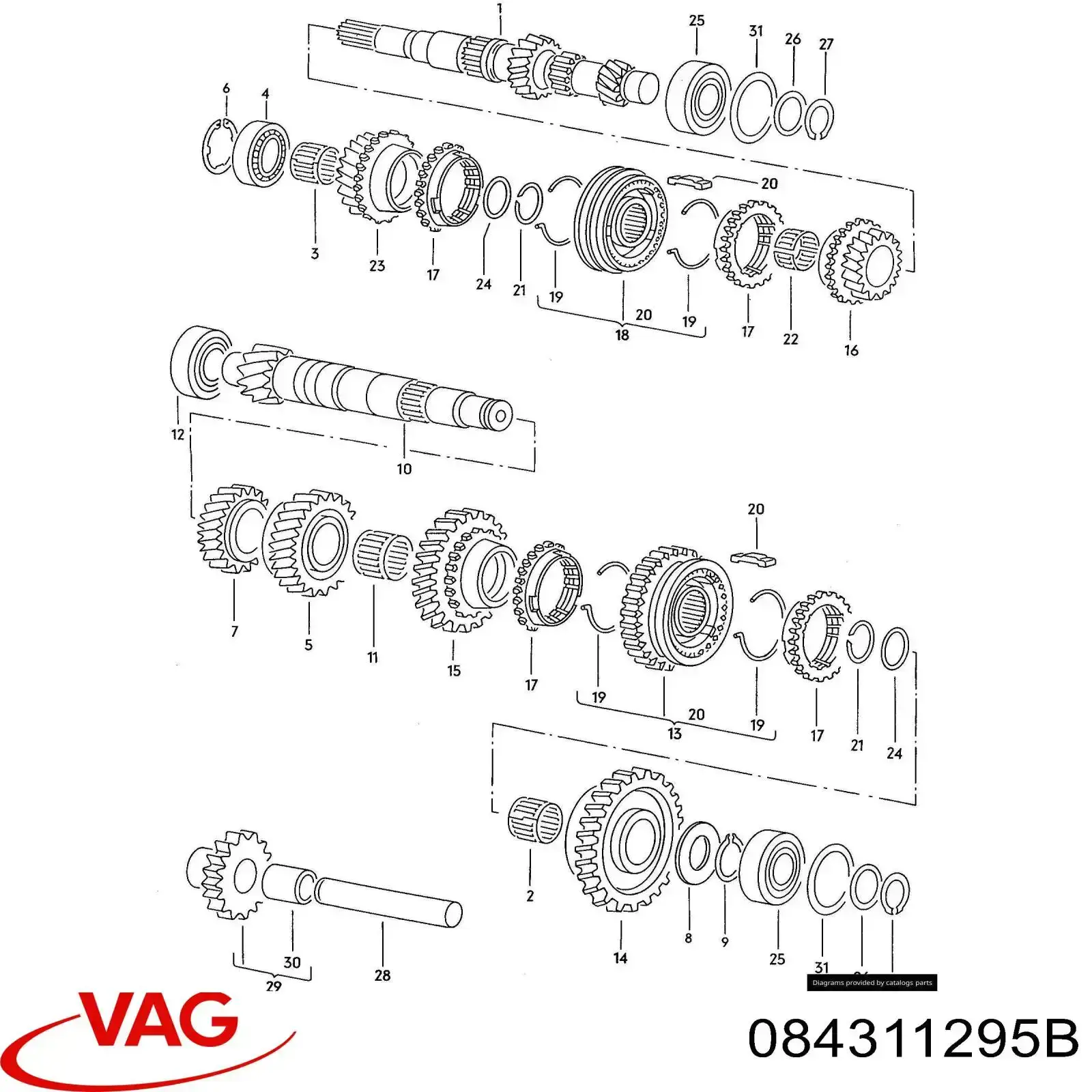  VAG 084311295B цена, от 50.68 USD