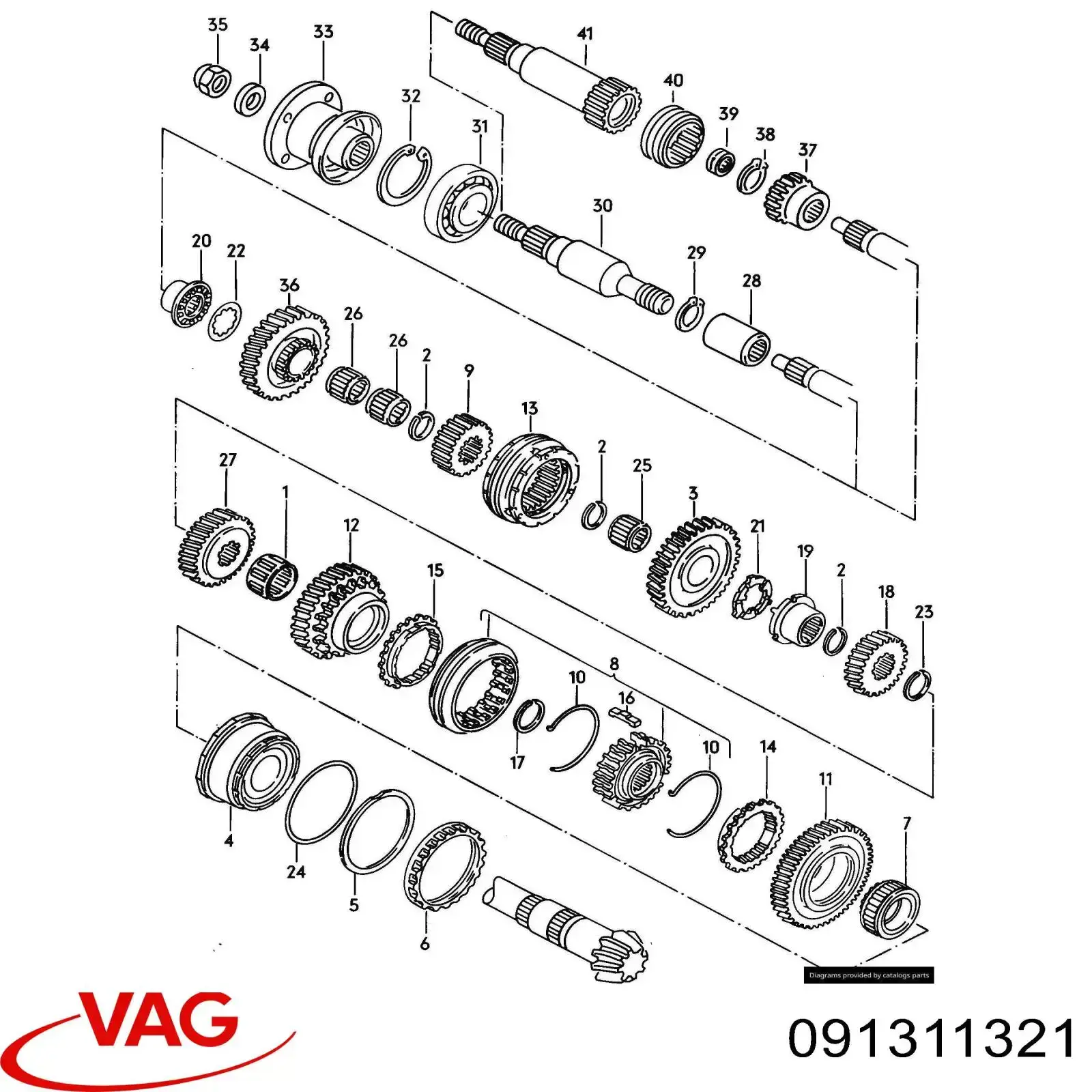 Купить 091311321 VAG 