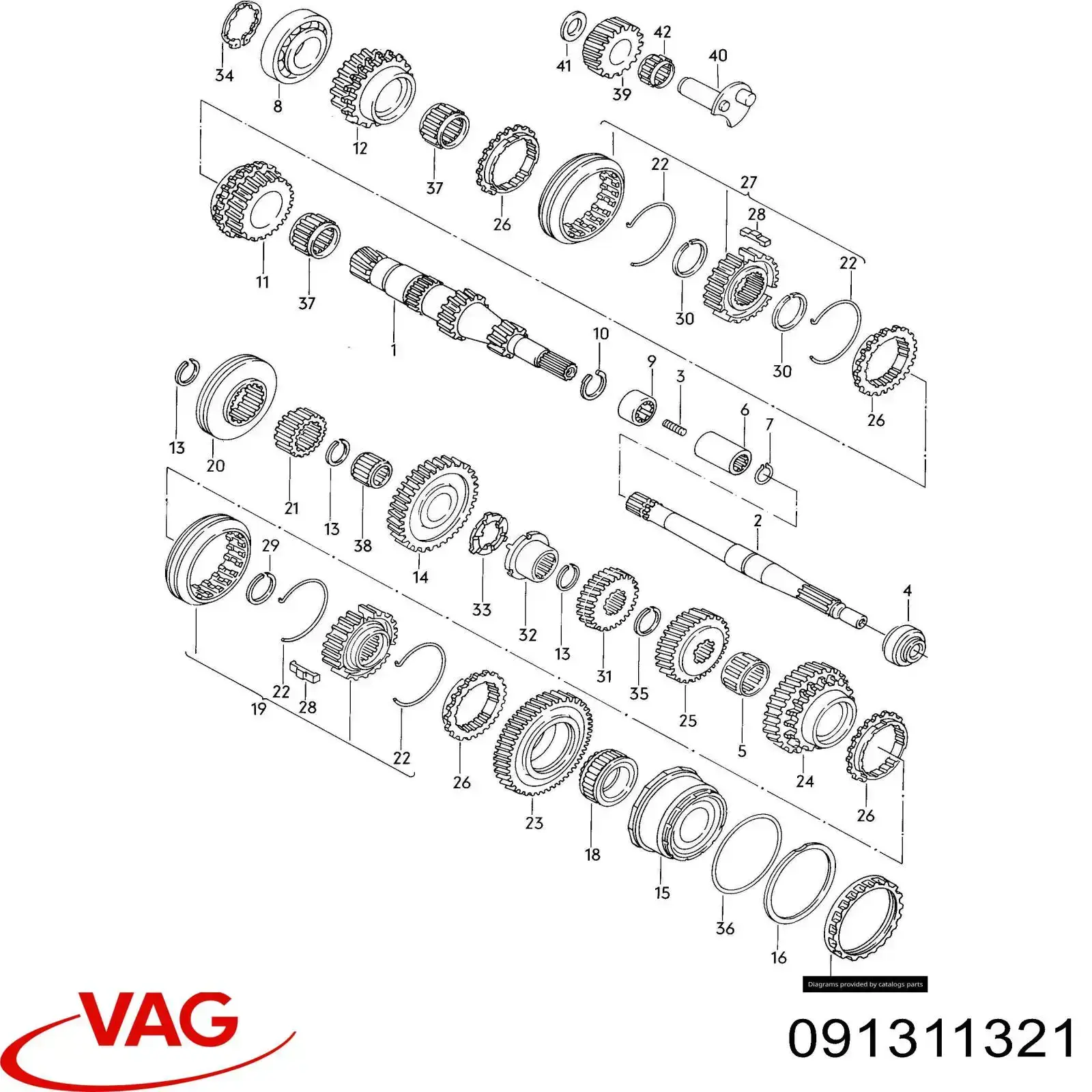  VAG 091311321 цена, от 8.47 USD
