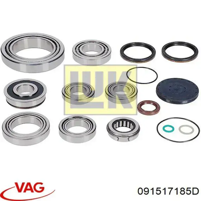 Подшипники задней ступицы VAG 091517185D цена, от 71.48 USD