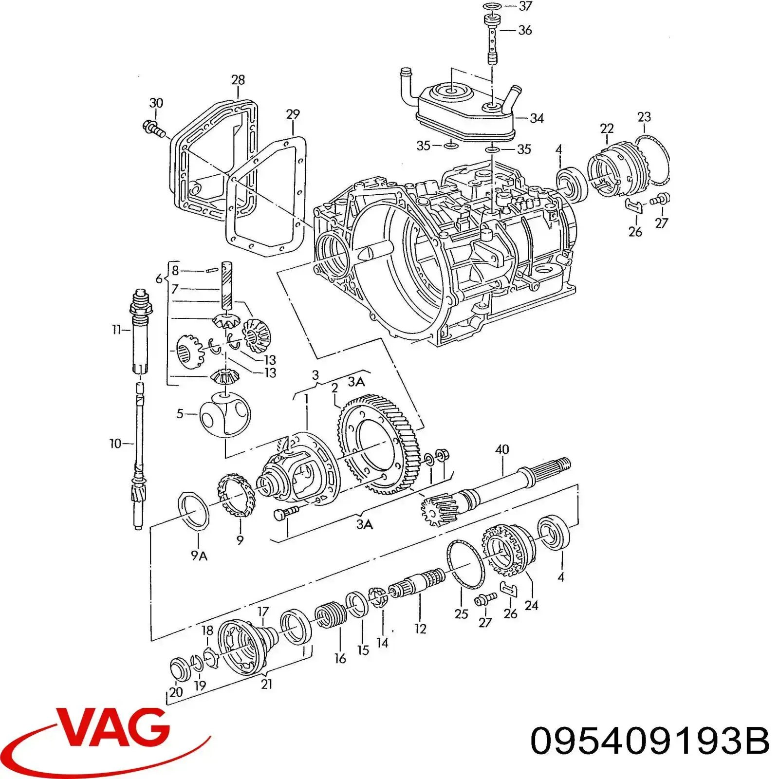 Направляющая ведомой шестерни спидометра VAG 095409193B цена, от 37.95 USD