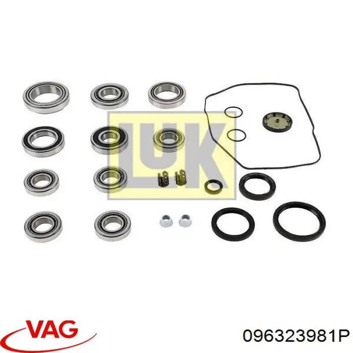 Купить 096323981P VAG Подшипник полуоси переднего моста