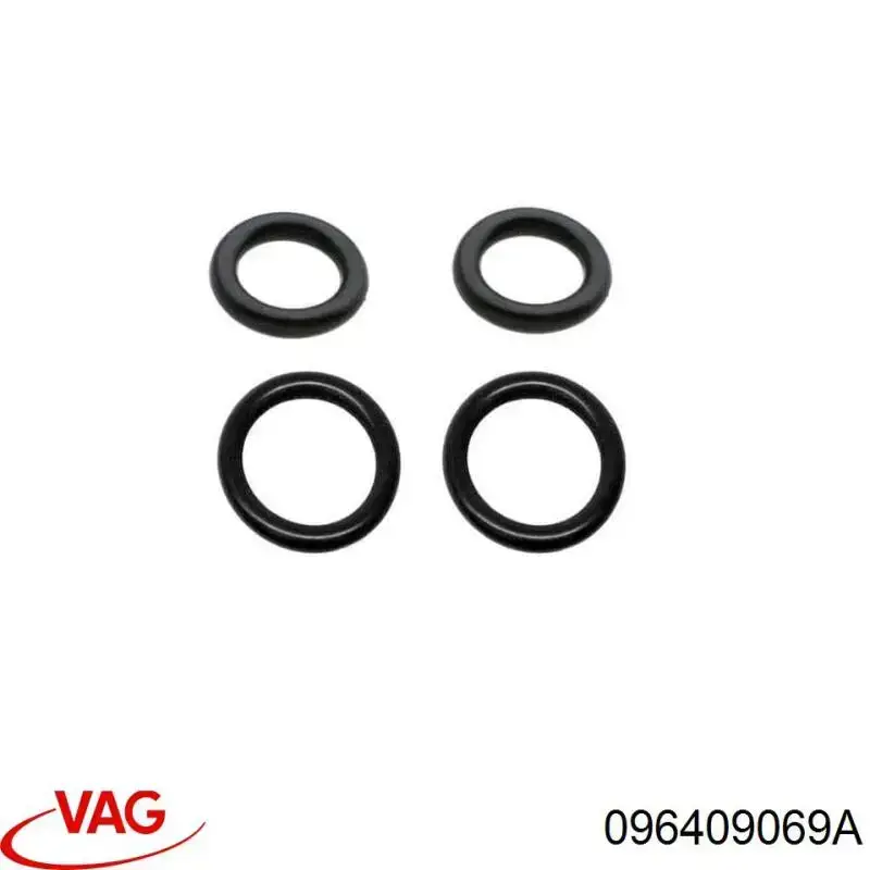 Прокладка радиатора масляного VAG 096409069A цена, от 6.55 USD
