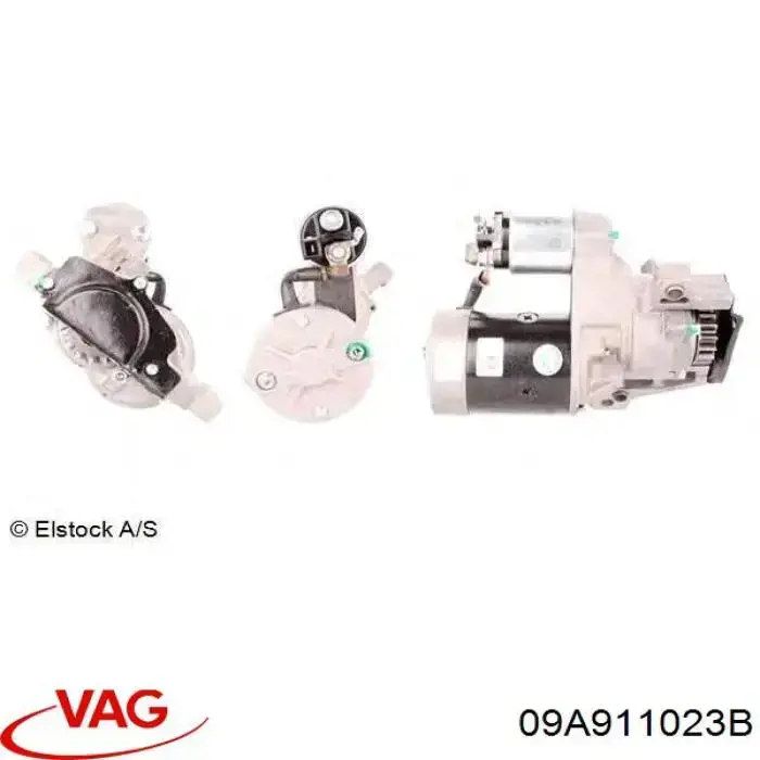 Стартер VAG 09A911023B цена, от 47.91 USD