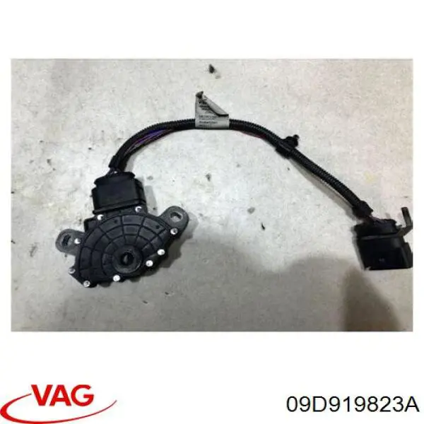 09D919823 VAG sensor de posição de seletor da caixa automática de mudança