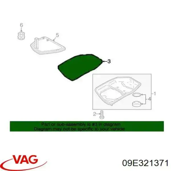 Купить 1068303012 ZF Parts Прокладка поддона АКПП/МКПП