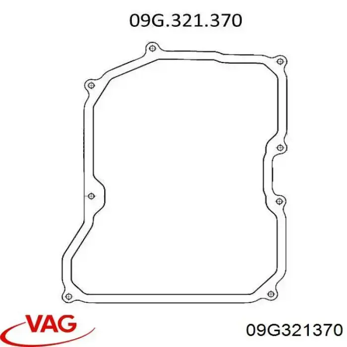 Прокладка поддона АКПП VAG 09G321370