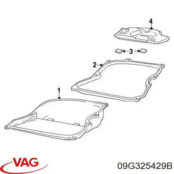 Масло АКПП VAG 09G325429B