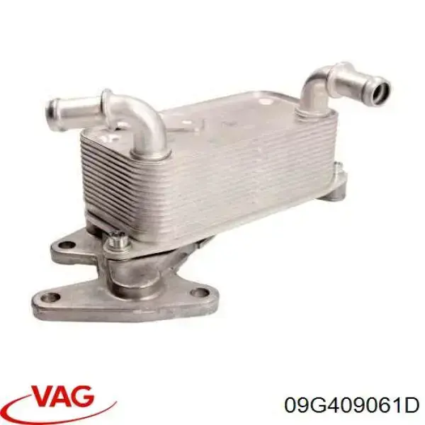 09G409061D VAG radiador de esfriamento, caixa automática de mudança