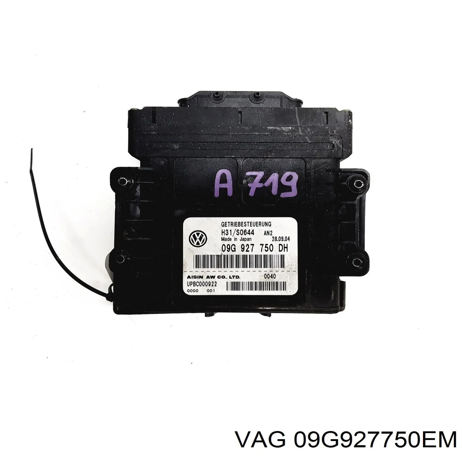  VAG 09G927750DA цена, от 1264.50 USD