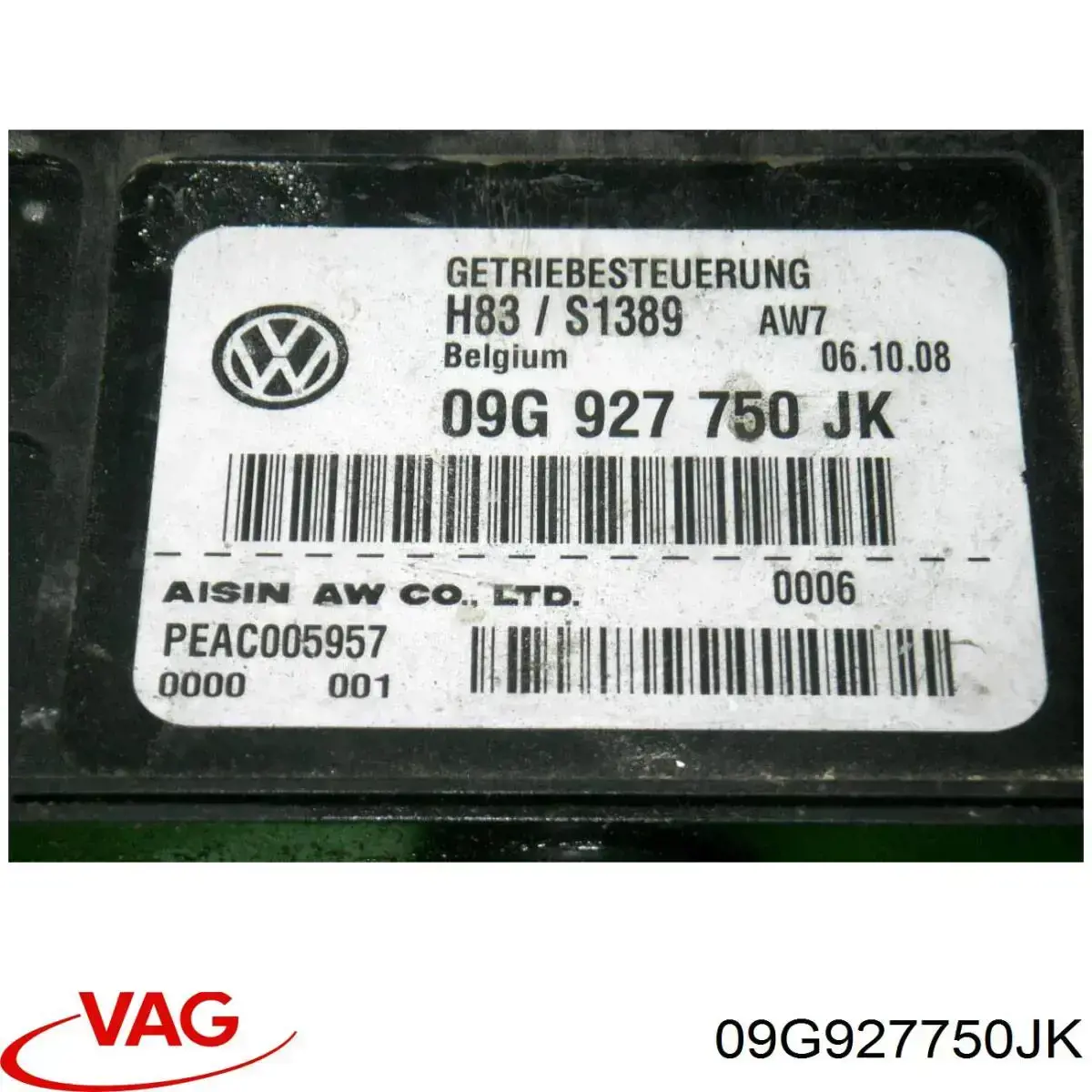 09G927750JK VAG 