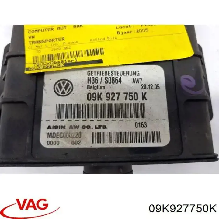  09K927750K VAG