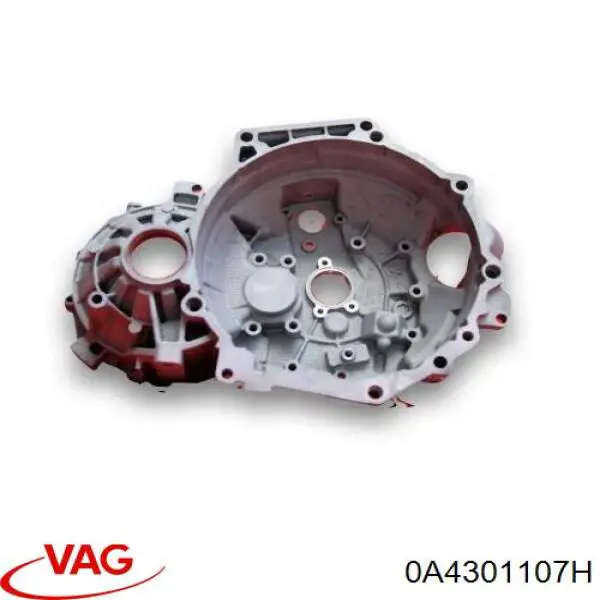 0A4301107AG VAG Картер сцепления