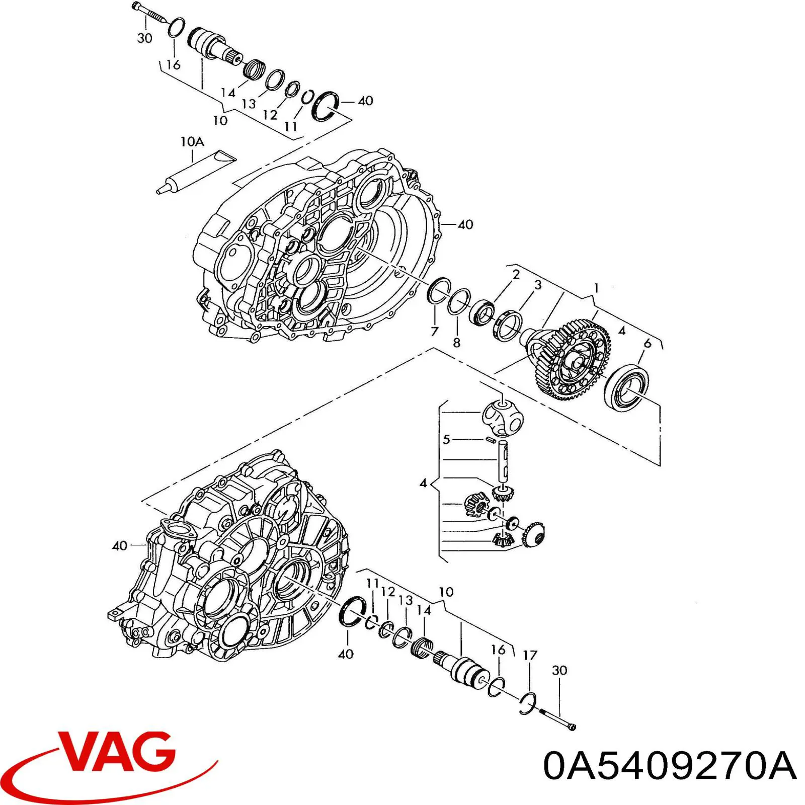 0A5409270A VAG 