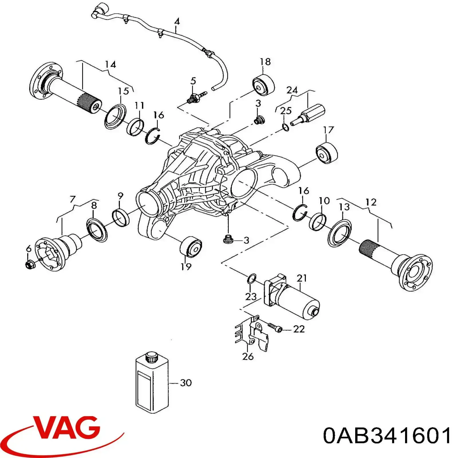  0AB341601 VAG