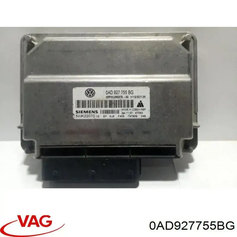 Модуль управления (ЭБУ) раздаточной коробкой VAG 0AD927755BG цена, от 21.89 USD