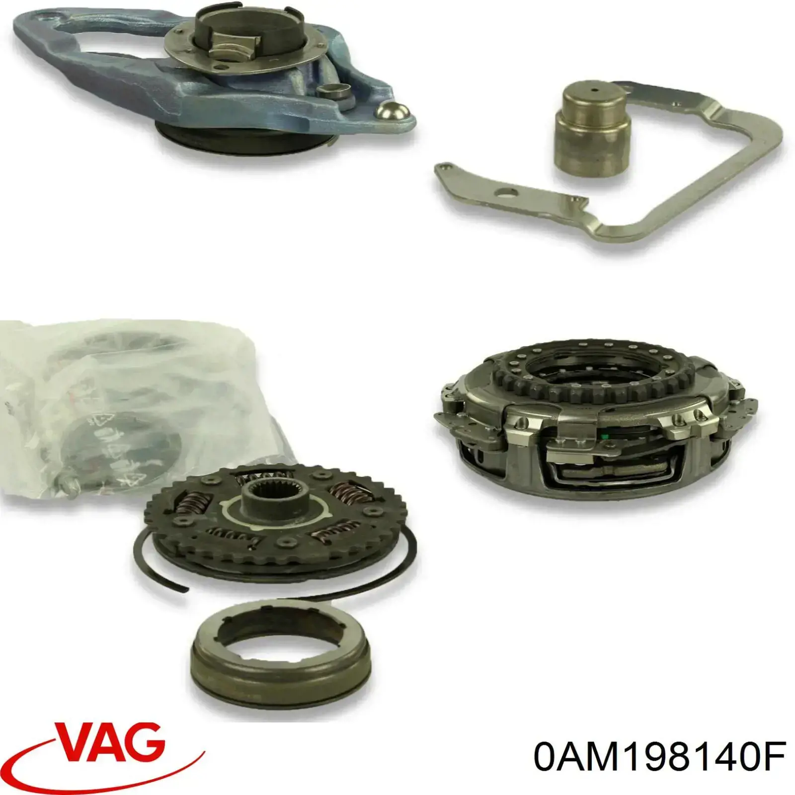 Купить 0AM198140F VAG Комплект сцепления (диск, корзина, подшипник)