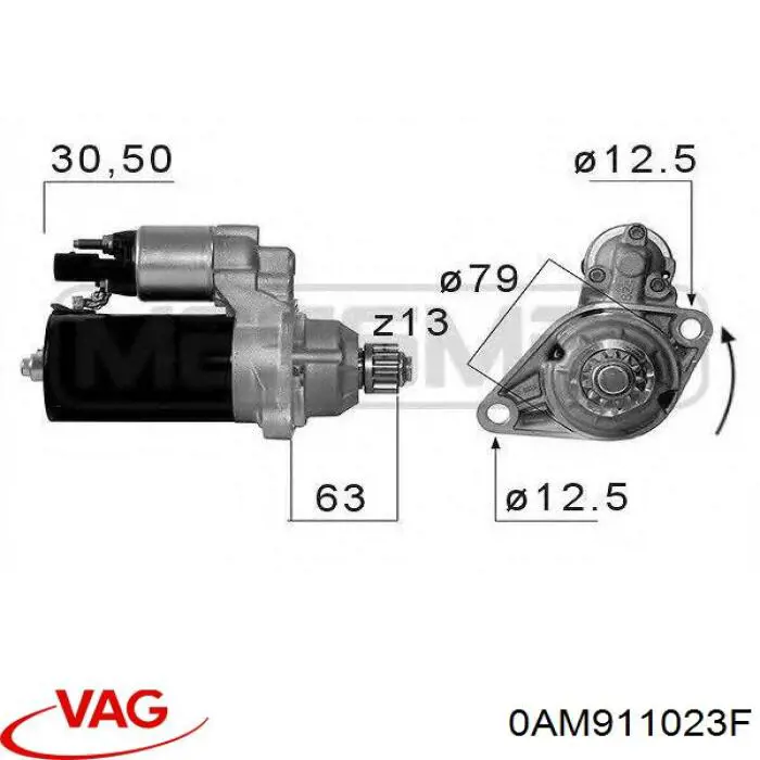 Купить 1142005 Bosch Стартер