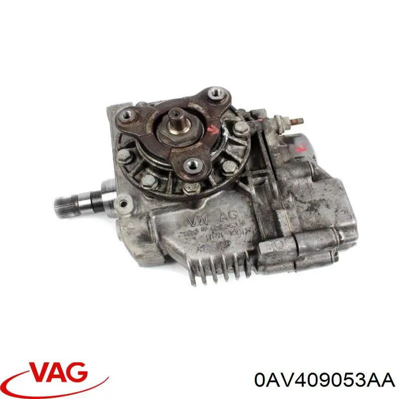 0AV409053R VAG Раздатка, коробка раздаточная