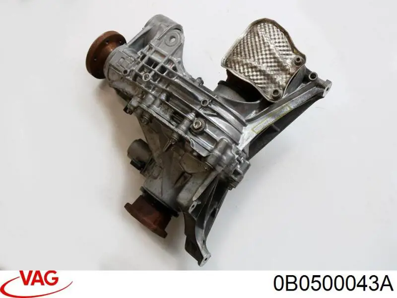 Redutor do eixo traseiro Audi A6 C8 4A2