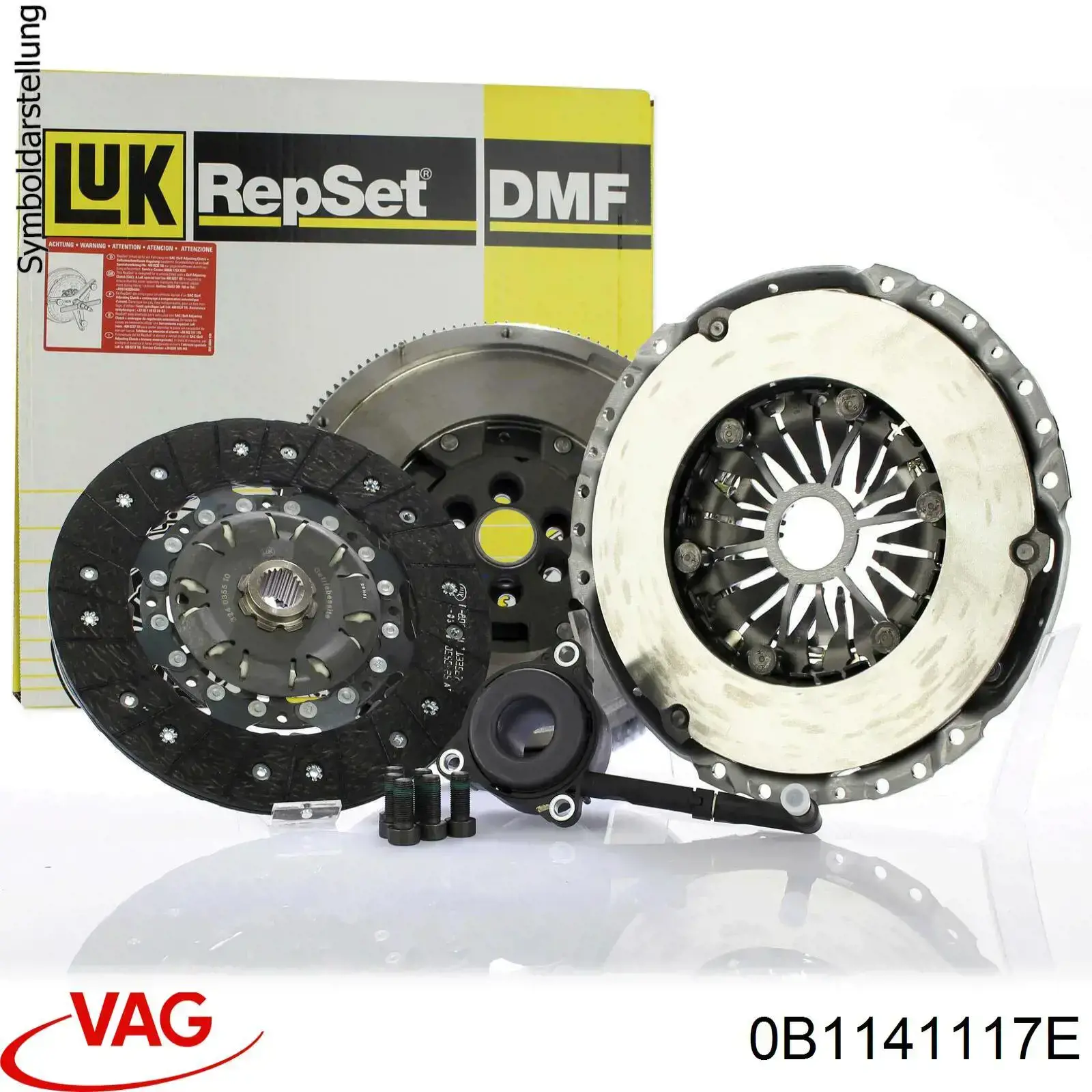 Купить 0B1141117E VAG Корзина сцепления