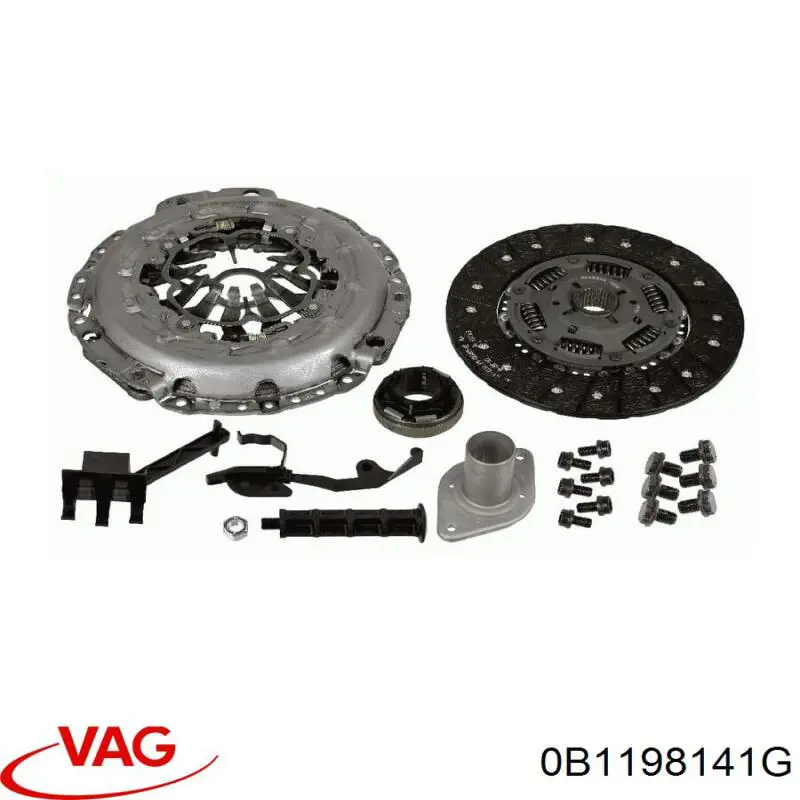 0B1198141GX VAG Сцепление в сборе