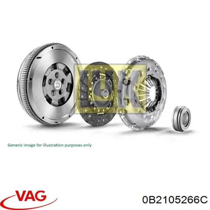 Купить 0B2105266C VAG Маховик с зубчатым ободом
