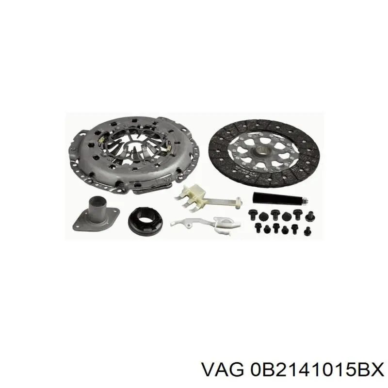 Комплект сцепления (3 части) VALEO 828366 цена, от 285.19 USD