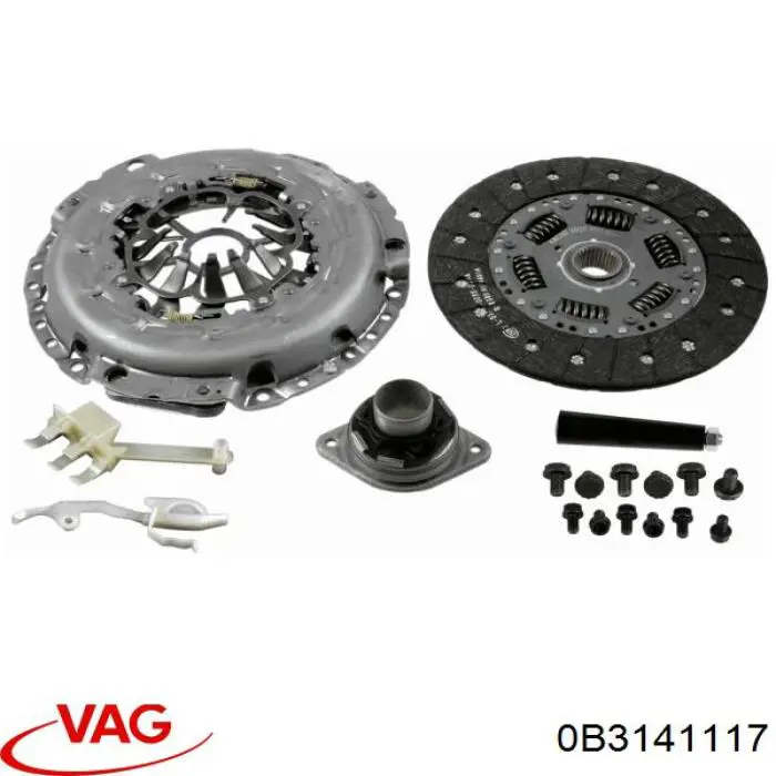 Купить 0B3141117 VAG Корзина сцепления