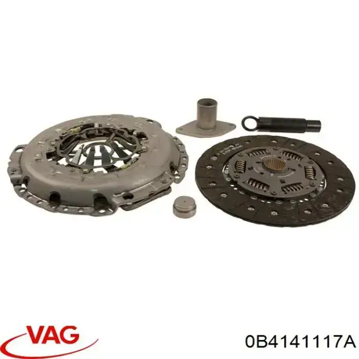 Лепестковая корзина сцепления VAG 0B4141117A цена, от 196.04 USD