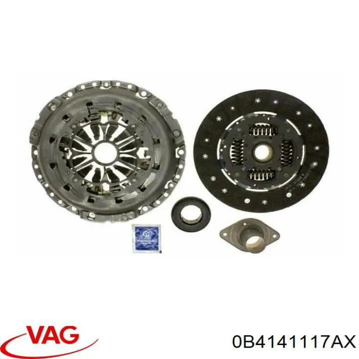 Купить 0B4141117AX VAG Корзина сцепления