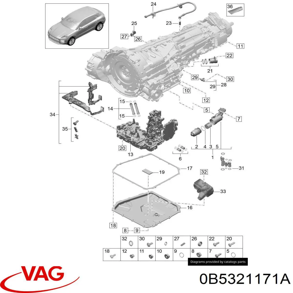 0B5321171A VAG 