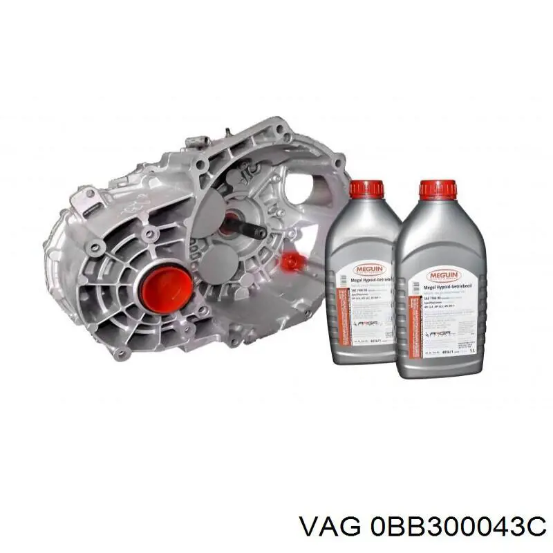 КПП в сборе 0BB300043C VAG