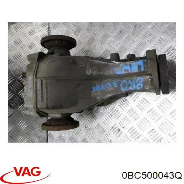 Купить 0BC500043Q VAG Мост задний в сборе
