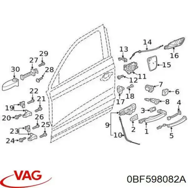  VAG 0D3598081 цена, от 288.64 USD