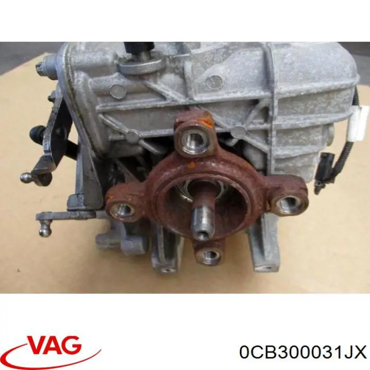 КПП в сборе 0CB300031JX VAG