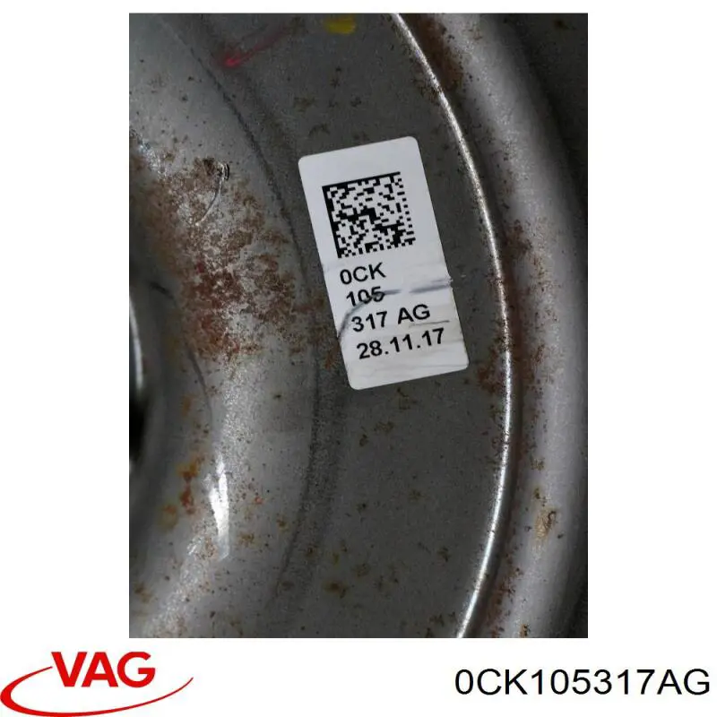 0CK105317AG VAG volante de motor