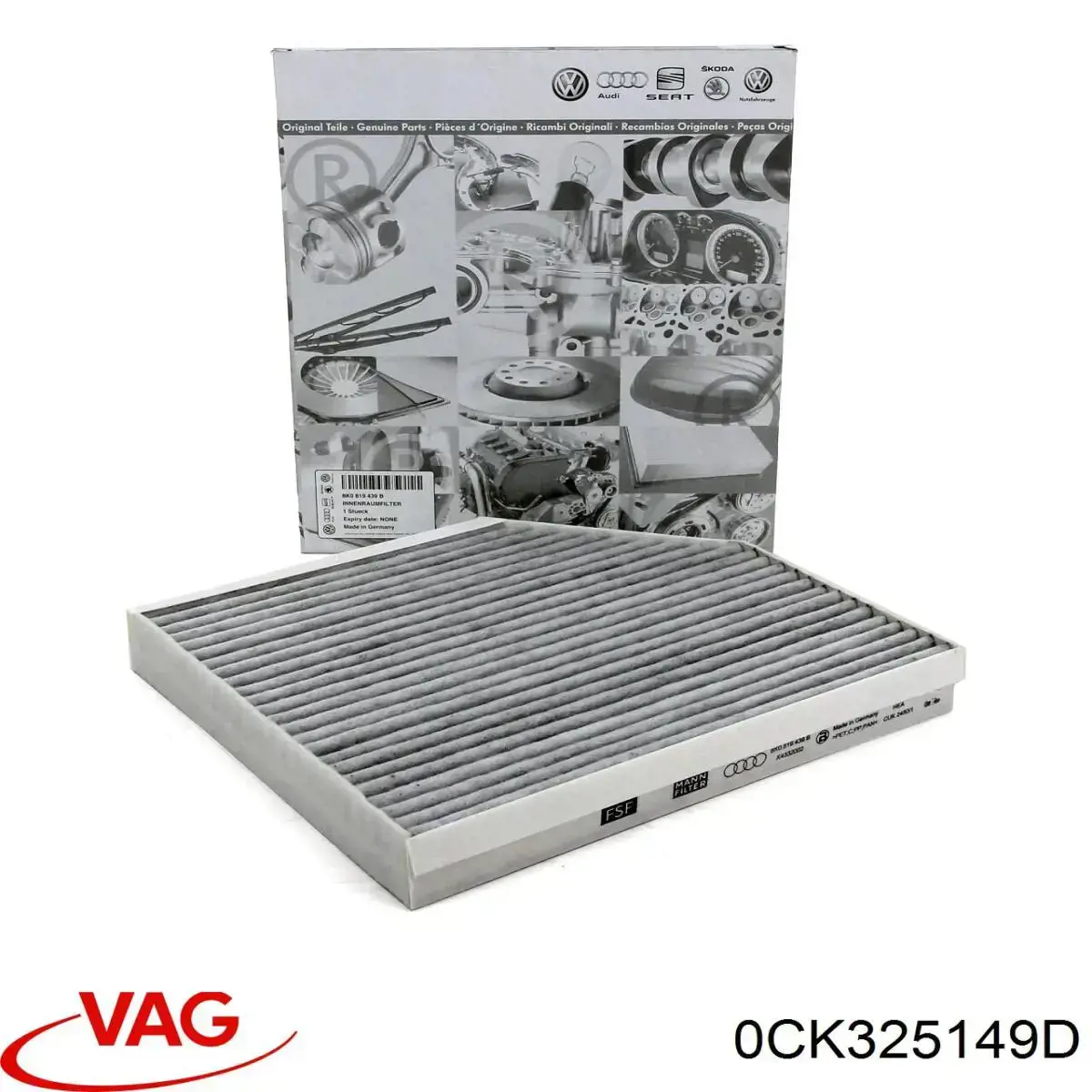 Compre 0CK325149D VAG Filtro da Caixa Automática de Mudança