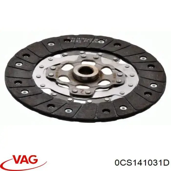 Диск сцепления 0B1141031KV VAG