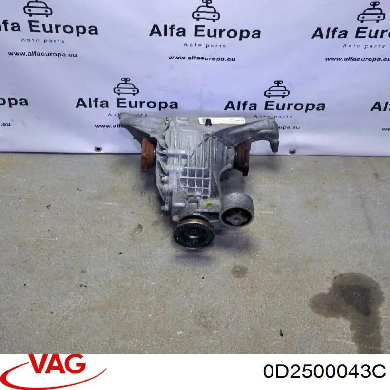 Редуктор задний VAG 0D2500043C цена, от 125.43 USD