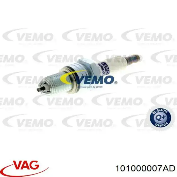 Свечи зажигания 101000007AD VAG