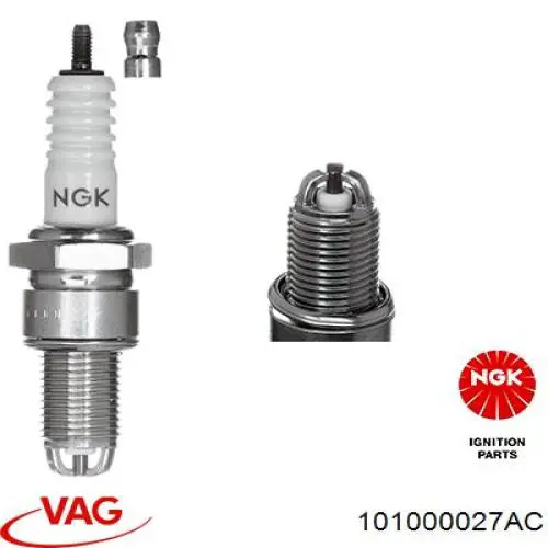 Свеча зажигания VAG 101000027AC цена, от 3.67 USD