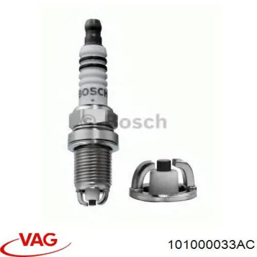 Свеча зажигания VAG 101000033AC цена, от 3.95 USD