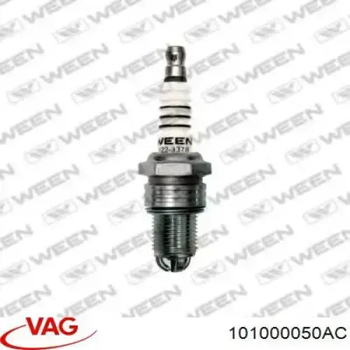 101000050AC VAG Свечи зажигания