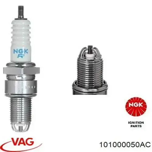 Свеча зажигания VAG 101000050AC цена, от 4.61 USD