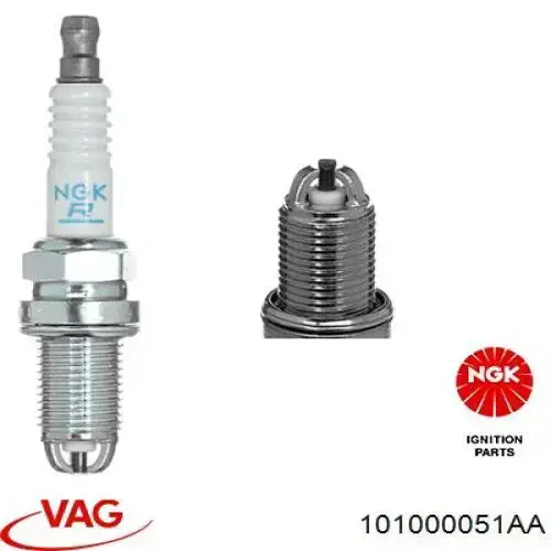 101000051AA VAG Свечи зажигания
