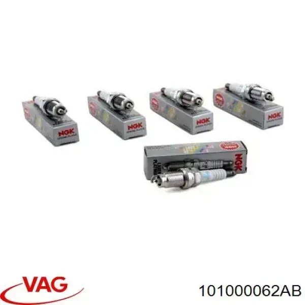 Свечи зажигания 101000062AB VAG